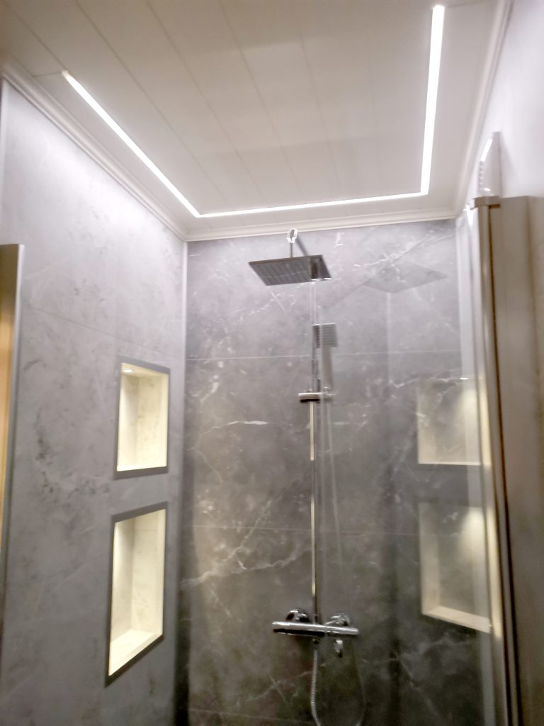 LED Strip Og Nisjebelysning P Baderom heim Nordesign