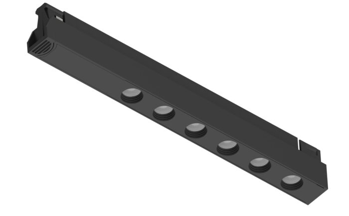 Microline Gamma 6 - 7,4W 24V, graphite black - PHASE CUT dimmable