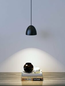 Midas pendant, jet black (RAL9005) - PC dimmable