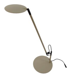 Orbit table lamp, silk grey (RAL7044) - touch-dim
