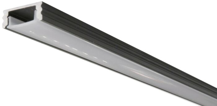 Microstar 2M jet black/frosted cover (w/hole)