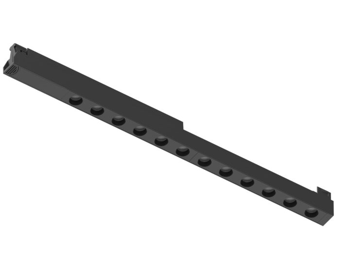 Microline Gamma 12 - 14W 24V, graphite black - PHASE CUT dimmable