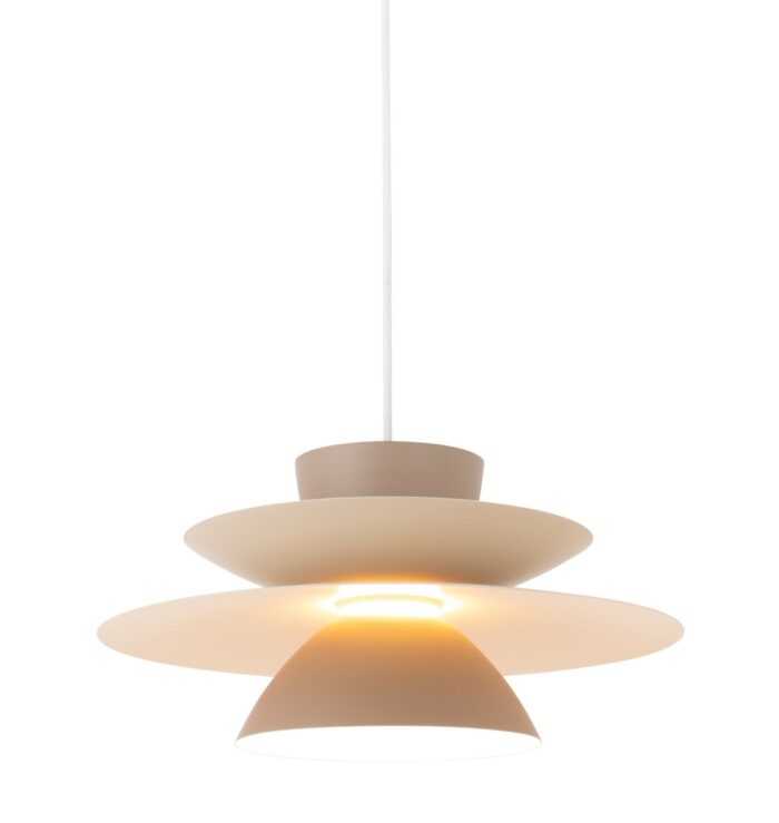 Vireli pendant 400, cream/nude - PHASE CUT dimmable